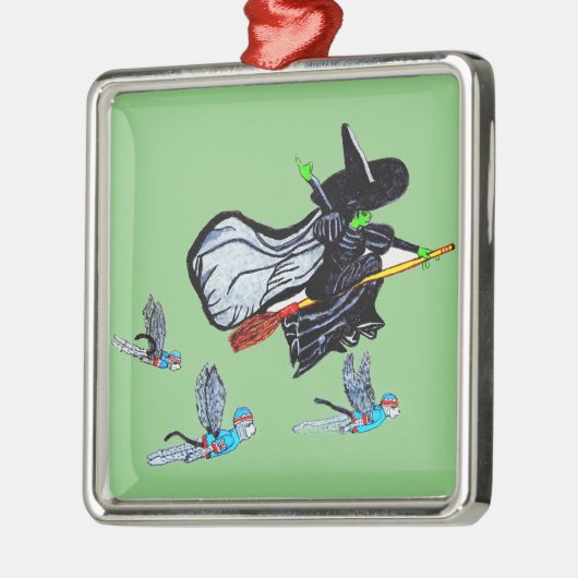 OZ WICKED WITCH ORNAMENT AUS METALL (Links)