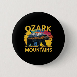 Ozark Berge Arkansas Bär Naturwanderweg Campin Button