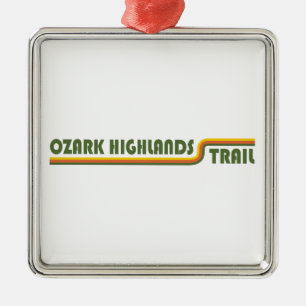 Ozark Highlands Trail Arkansas Ornament Aus Metall