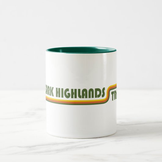 Ozark Highlands Trail Arkansas Zweifarbige Tasse (Mittel)