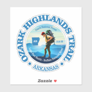 Ozark Highlands Trail (C) Aufkleber