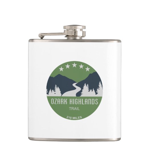 Ozark Highlands Trail Flachmann (Vorderseite)