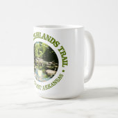 Ozark Highlands Trail (rd) Kaffeetasse (VorderseiteRechts)