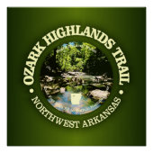 Ozark Highlands Trail (rd) Poster (Vorderseite)