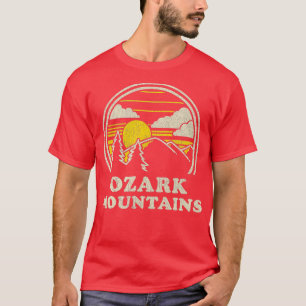 Ozark Mountains Arkansas AR Vintag Wandern T-Shirt