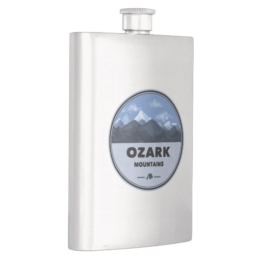 Ozark Mountains Camping Flachmann (Rechts)