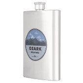 Ozark Mountains Camping Flachmann (Links)