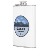 Ozark Mountains Camping Flachmann (Links)