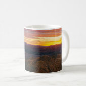 Ozark Mountains Herbst Sonnenuntergang Kaffeepause Kaffeetasse (VorderseiteRechts)