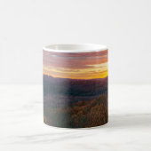 Ozark Mountains Herbst Sonnenuntergang Kaffeepause Kaffeetasse (Mittel)