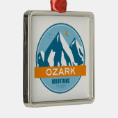 Ozark Mountains Ornament Aus Metall (Rechts)