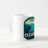 Ozark National Forest Arkansas Kaffeetasse (Vorderseite Links)