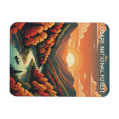 Ozark National Forest Arkansas Magnet (Horizontal)