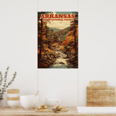 Ozark National Forest in Arkansas V01 Poster (Küche)