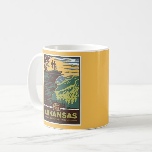 Ozark National Forest Mug Kaffeetasse (Vorderseite Links)