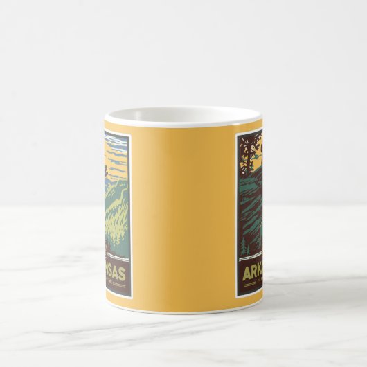 Ozark National Forest Mug Kaffeetasse (Mittel)