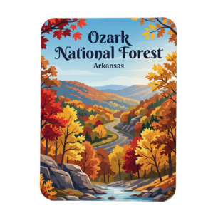 Ozark National Forest USA Magnet