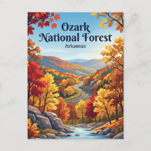 Ozark National Forest USA Postkarte