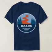 Ozark National Landschaftlich Riverways T-Shirt (Design vorne)