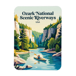 Ozark National Scenic Riverways USA Magnet