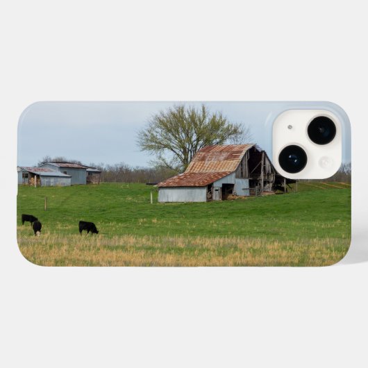 Ozark Old Farm iPhone Case (Rückseite (Horizontal))