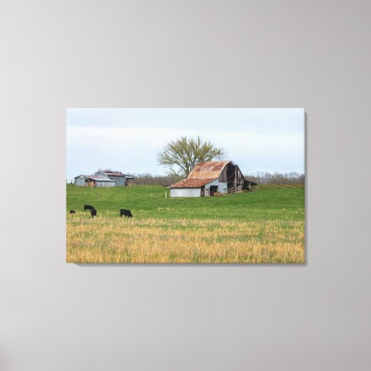 Ozark Old Farm Leinwanddruck (Vorderseite)