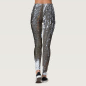 Ozark Snow Covered Road Painterly Leggings (Rückseite)