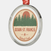 Ozark-St. Francis National Forest Ornament Aus Metall (Links)