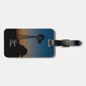 Ozark Sunset Windmill Gepäckanhänger (Rückseite horizontal)