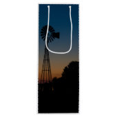 Ozark Sunset Windmill Geschenktüte Für Weinflaschen (Vorderseite)