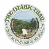 Ozark Trail (rd) Aufkleber (Vorderseite)