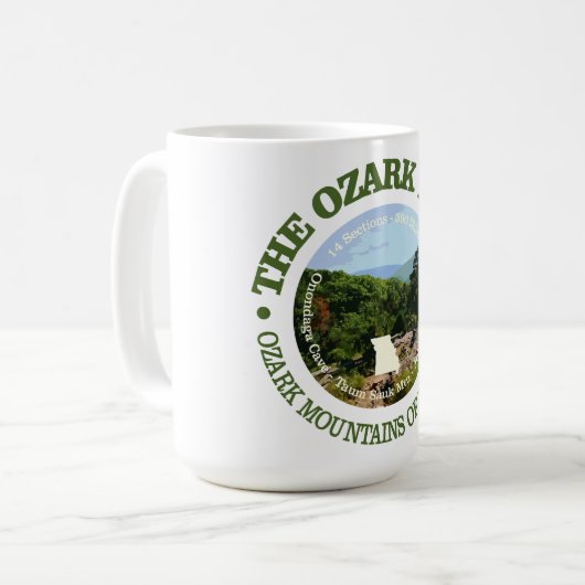 Ozark Trail (rd) Kaffeetasse (Vorderseite Links)