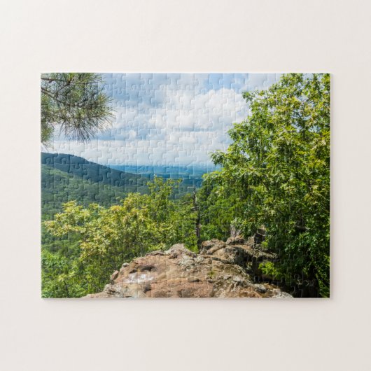 Ozark Wald-Klippen-Ansicht Puzzle (Horizontal)