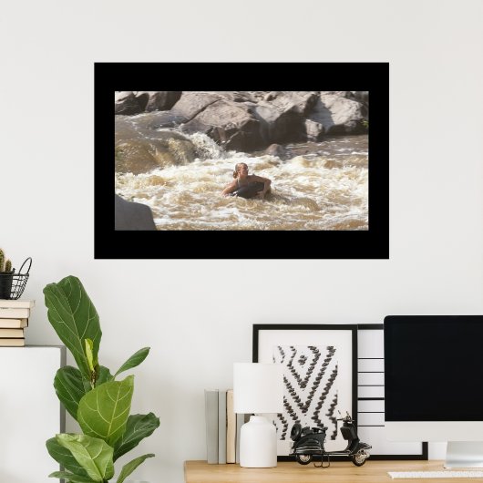 Ozark Whitewater Tuber Poster (Heimbüro)