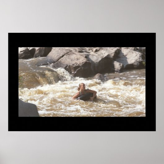 Ozark Whitewater Tuber Poster (Vorne)