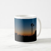 Ozark Windmill Sunset Coffee Tasse (VorderseiteRechts)