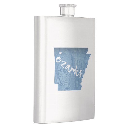 Ozarks, Arkansas-Holzkörner Flachmann (Rechts)