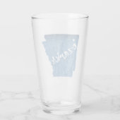 Ozarks, Arkansas-Holzkörner Glas (Rückseite)