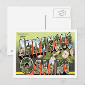 Ozarks Arkansas Reisen USA Stadt Postkarte (Vorne/Hinten)