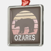 Ozarks Bear Ornament Aus Metall (Links)