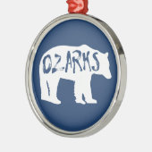 Ozarks Bear Ornament Aus Metall (Links)