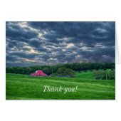 Ozarks Cloudy Farm Sunset (Vorderseite (Horizontal))