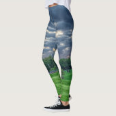 Ozarks Cloudy Farm Sunset Leggings (Links)