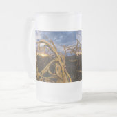 Ozarks ernten Mattierte Glasbäer Tasse (Vorderseite Links)