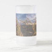 Ozarks ernten Mattierte Glasbäer Tasse (Mittel)