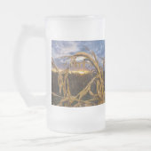 Ozarks ernten Mattierte Glasbäer Tasse (Links)