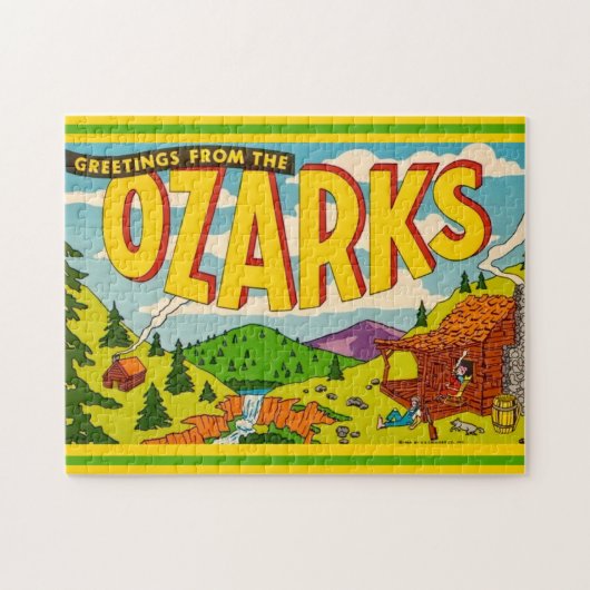  Ozarks Greeting 11x14 Puzzle (Horizontal)