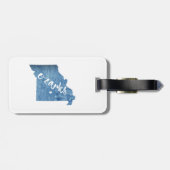 Ozarks, Missouri-Holzkörner Gepäckanhänger (Rückseite horizontal)