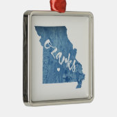 Ozarks, Missouri-Holzkörner Ornament Aus Metall (Rechts)