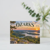 Ozarks Missouri Postkarte (Stehend Vorderseite)